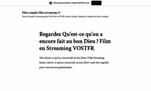 Filmcompletfilmstreamingvf.wordpress.com thumbnail