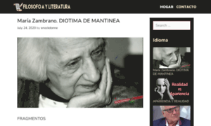 Filosofiayliteratura.org thumbnail