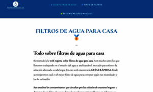 Filtrosdeaguas.com thumbnail