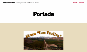 Fincalosfrailes.com thumbnail