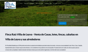 Fincaraizvilladeleyva.com thumbnail