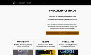 Firstgoldenticket.com thumbnail