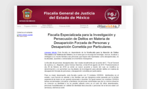 Fiscaliadesaparecidosedomex.org.mx thumbnail