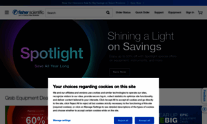 Fishersci.com thumbnail