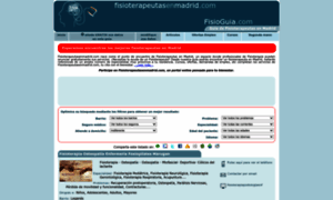 Fisioterapeutasenmadrid.com thumbnail