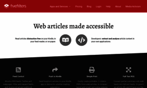 Fivefilters.org thumbnail
