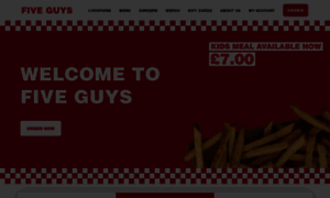 Fiveguys.co.uk thumbnail