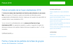 Fixture2018.com thumbnail