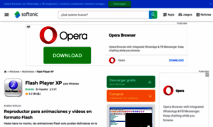 Flash-player-xp.softonic.com thumbnail