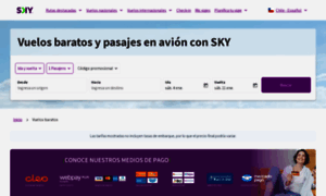 Flights.skyairline.com thumbnail