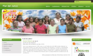 Flordeljunco.artesanias.hn thumbnail