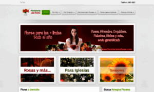 Floristerialasflores.com thumbnail