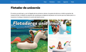 Flotadoresdeunicornio.com thumbnail