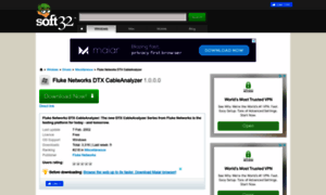 Fluke-networks-dtx-cableanalyzer.soft32.com thumbnail