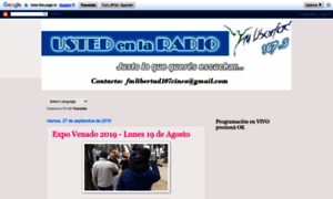 Fmlibertad107cinco.blogspot.com.ar thumbnail