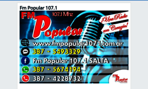 Fmpopular1071.com.ar thumbnail