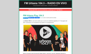 Fmurbana1043.com.ar thumbnail