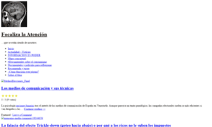 Focalizalaatencion.com thumbnail