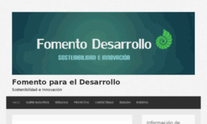 Fomentodesarrollo.org thumbnail