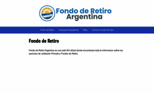 Fondoderetiro.com.ar thumbnail