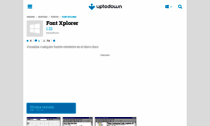 Font-xplorer.uptodown.com thumbnail