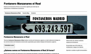 Fontaneros-manzanareselreal.es thumbnail