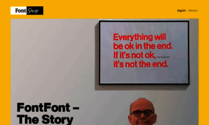 Fontshop.com thumbnail