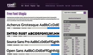 Fontsquirrel.com thumbnail