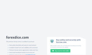 Forexdice.com thumbnail