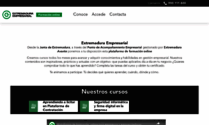 Formaciononline.extremaduraempresarial.es thumbnail
