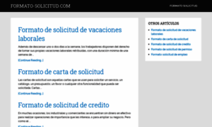 Formato-solicitud.com thumbnail
