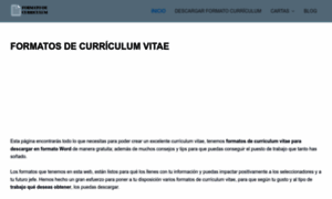 Formatodecurriculum.com thumbnail