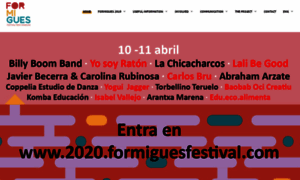 Formiguesfestival.com thumbnail