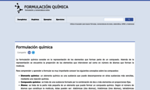 Formulacionquimica.com thumbnail
