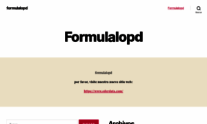 Formulalopd.com thumbnail