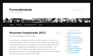 Formulamania.com thumbnail