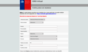 Formulario.agenciaeducacion.cl thumbnail