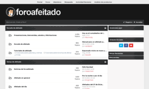 Foroafeitado.com thumbnail