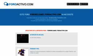 Forobecasmec.foroactivo.com thumbnail