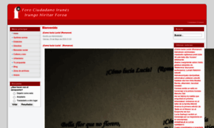 Forociudadanoirunes.org thumbnail