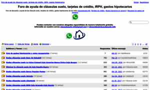 Foroclausulasuelo.com thumbnail