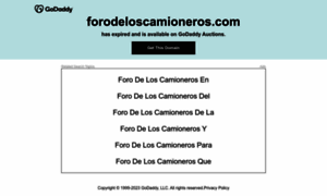 Forodeloscamioneros.com thumbnail