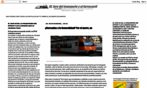Forodeltransporteyelferrocarril.blogspot.com.es thumbnail