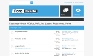Forodirecto.com thumbnail