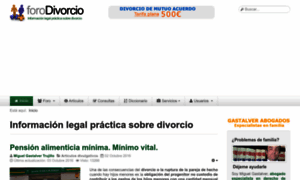 Forodivorcio.com thumbnail