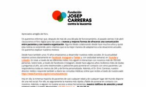 Foroleucemia.fcarreras.org thumbnail
