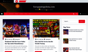 Foropuntopelota.com thumbnail