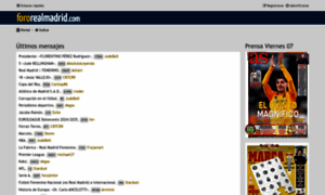Fororealmadrid.com thumbnail