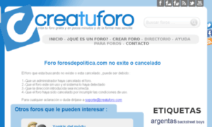 Forosdepolitica.com thumbnail