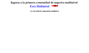 Forosmultinivel.com thumbnail